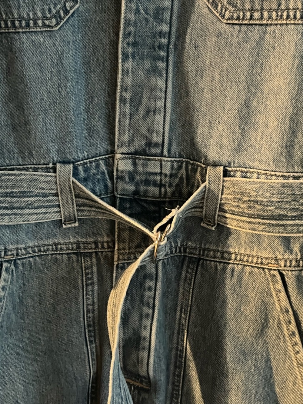 CITIZENS of HUMANITY- Blue Jean Jumpsuit / size XS - Picture 4 of 10